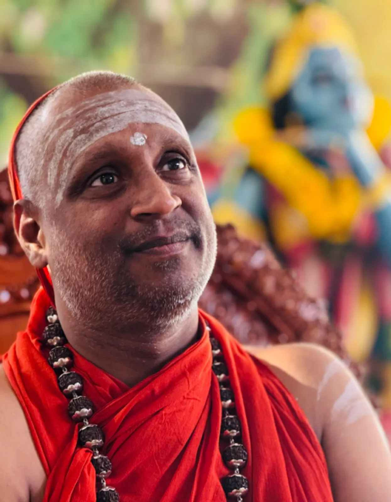Sri Yogi Guruji on pilgrimage in Kerala